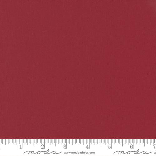Moda Bella Solids --- Brick Red