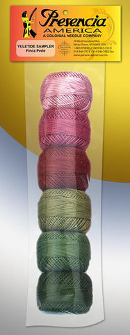 Perle Cotton Sz03 Sampler Pack in YULETIDE -- Presencia