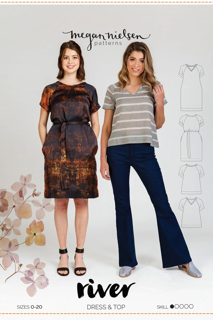 River Dress & Top SEWING PATTERN by Megan Nielsen