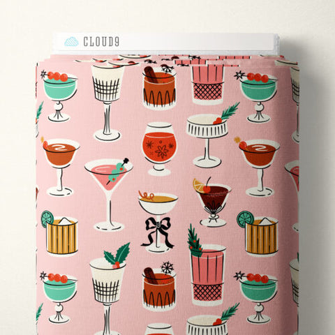 Tinsel & Tinis | Light Pink -- Merry & Mod by Shelby Warwood -- Cloud 9