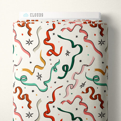 Unwrapping Joy | Ivory/Multi -- Merry & Mod by Shelby Warwood -- Cloud 9