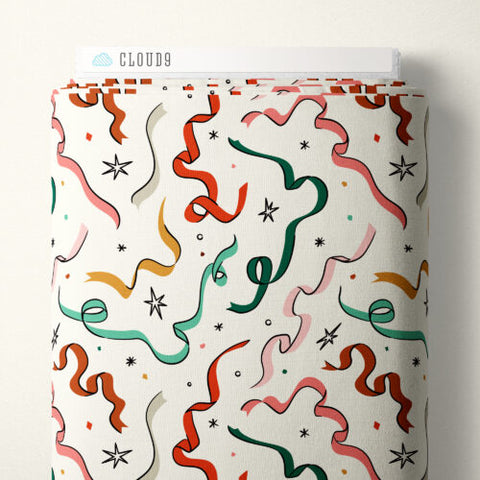 Unwrapping Joy | Ivory/Multi -- Merry & Mod by Shelby Warwood -- Cloud 9