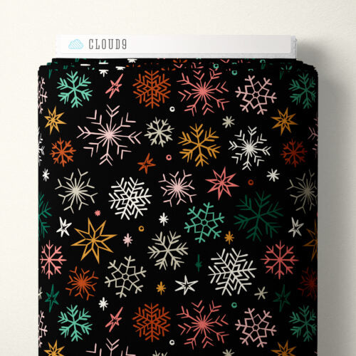Frosted & Bright | Black -- Merry & Mod by Shelby Warwood -- Cloud 9
