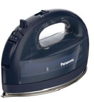Cordless Stainless Steel Quilting Iron Navy -- Panasonic