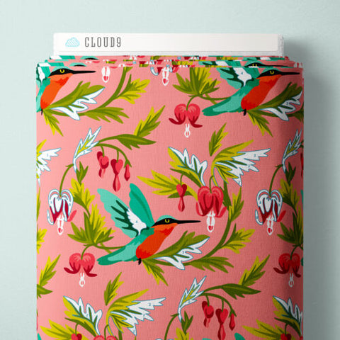 Bleeding Heart Buffet | Pink/Multi -- Elle Crée --- Cloud 9