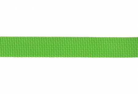 1" Polypro Webbing Lime