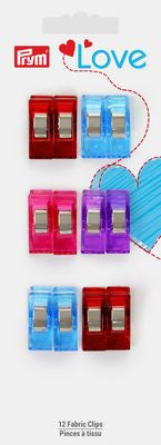 Prym Love Fabric Clips - Small