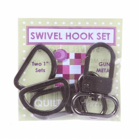 1" Swivel Hook Set -- Quilts Illustrated