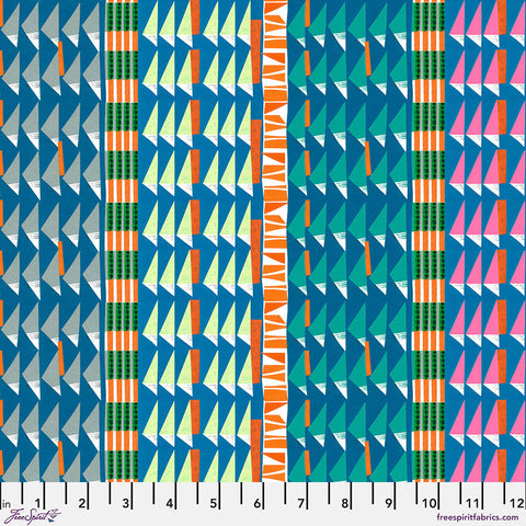 Triangle - Multi || Flying South by Clare Youngs -- Free Spirit Fabrics