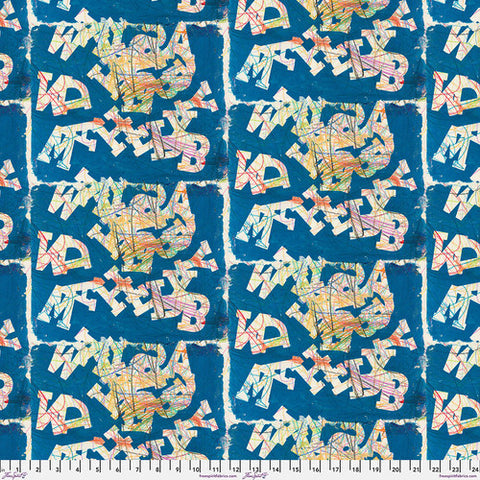 Ravel - Ocean || Ravel --  e bond for Free Spirit Fabrics