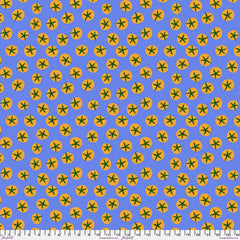 Tomato Blue || Vegetable Patch by Jane Sassaman -- Free Spirit Fabrics