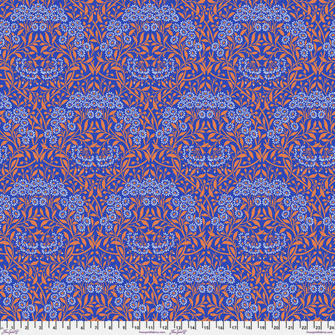 Michaelmas Daisy - Cobalt|| Kaffe x Morris & Co -- Free Spirit Fabrics