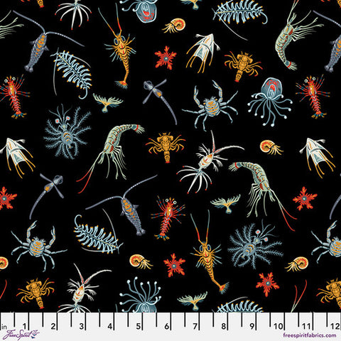 Plankton Party - Multi  || Mariana -- Rachel Hauer -- Free Spirit Fabrics