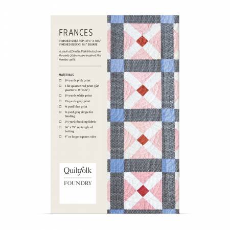 Frances Quilt Pattern by Quiltfolk