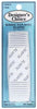 Woven Ribbed No Roll Elastic 1in x 1yd White  -- Conrad Jarvis