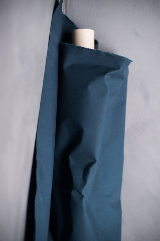 Dry Organic Cotton Oilskin in Midnight -- Merchant + Mills