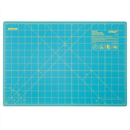 Splash Companion Mat 12in x 18in Aqua -- Olfa