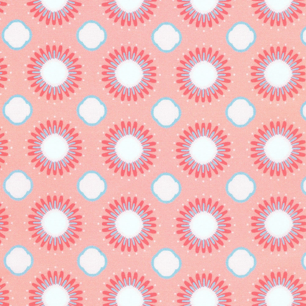 Medallian in CORAL by Sewing Down South from The Coastal Collection