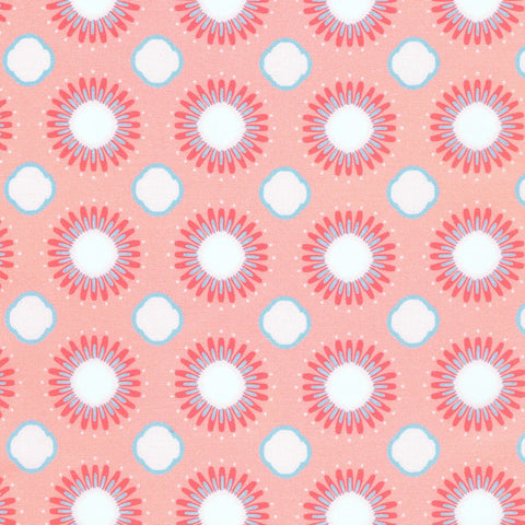 Medallian in CORAL by Sewing Down South from The Coastal Collection