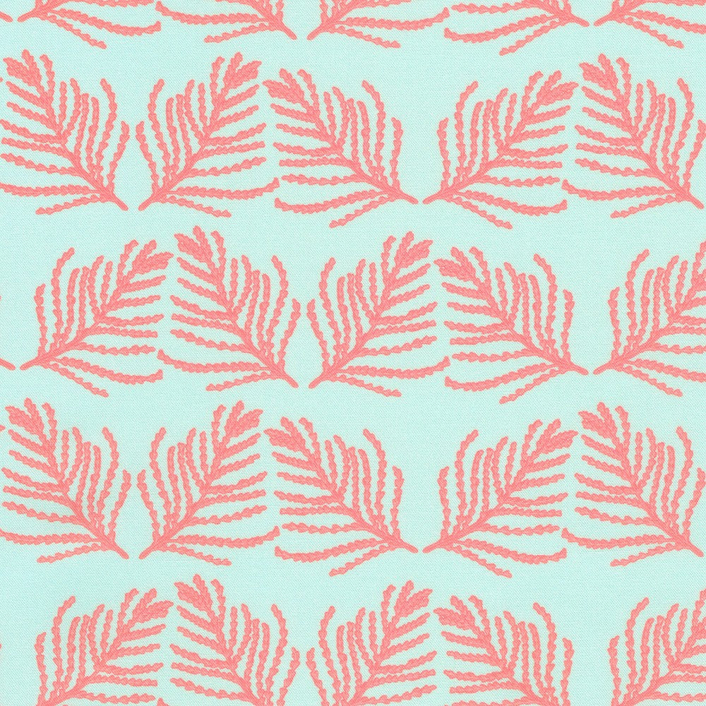Coral in AQUA by Sewing Down South from The Coastal Collection