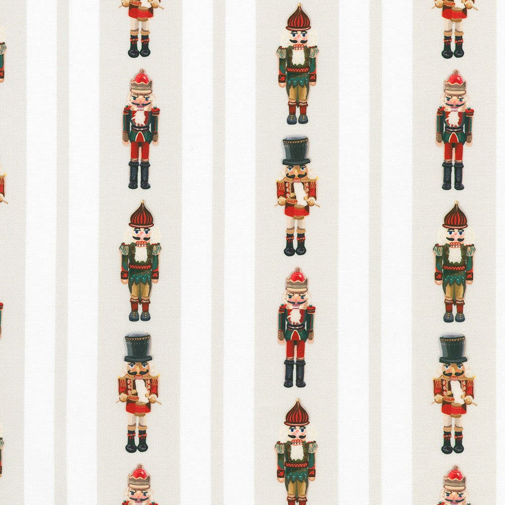 HOLIDAY Nutcracker Stripe by Sewing Down South from Holiday Nutcracker Collection -- Robert Kaufman