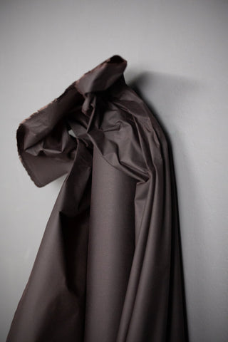 Rustic Brown Lightweight Oilskin -- Merchant + Mills