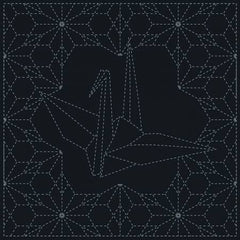 Sashiko Cloth Ori-Zuru