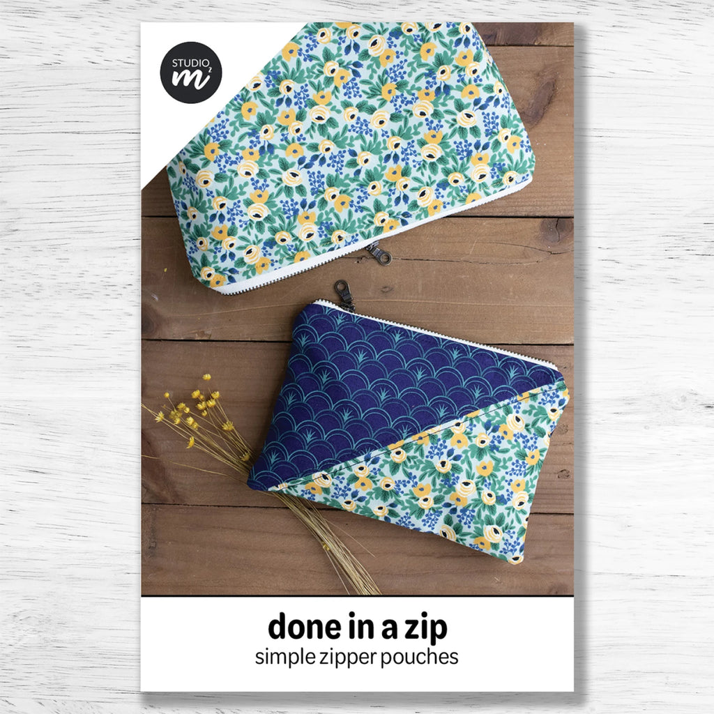Done In A Zip- by Studio M Squared  Paper Sewing Pattern