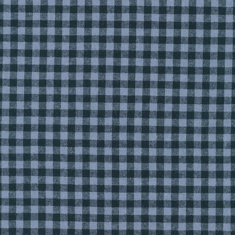 DENIM Plaid from Essex Yarn Dyed Classic Wovens -- Robert Kaufman