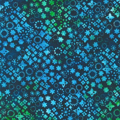 OCEAN from Artisan Batiks: Retro Rainbow --- Robert Kaufman Fabrics