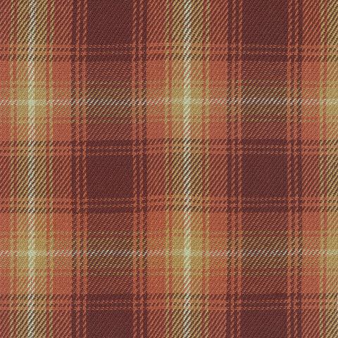 TERRACOTTA from Baja Blanket Plaid -- Robert Kaufman