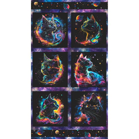 CELESTIAL Panel from Galaxy Cats -- Robert Kaufman