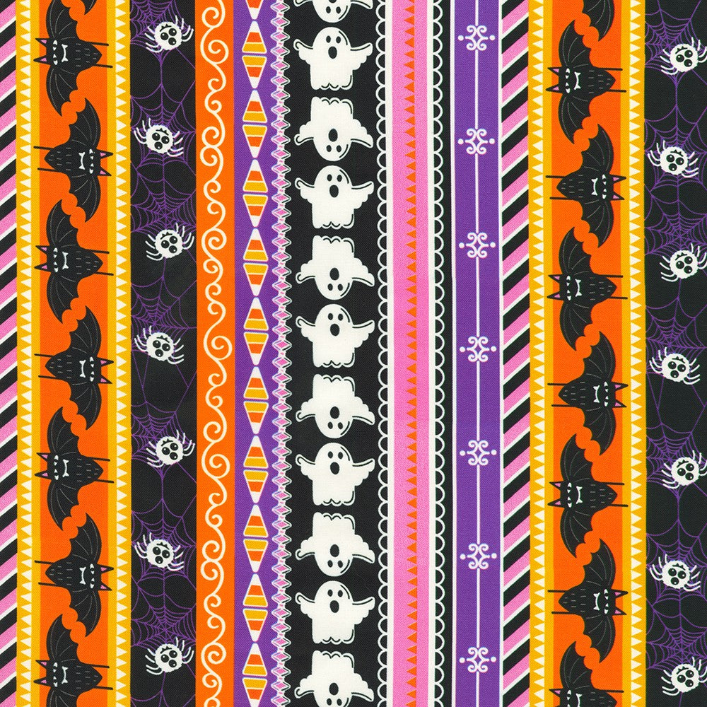 Spooky Stripes from Lights Out (glow in the dark) -- Robert Kaufman