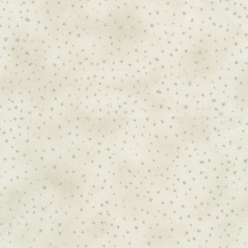 Silver Speckles in BLANC from Holiday Flourish - Forest Glen -- Robert Kaufman