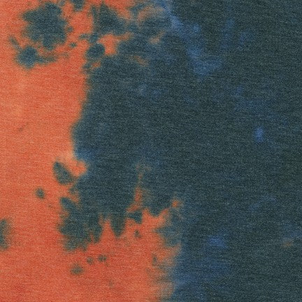 BLACK/RUST from Sunset Studio Collection: French Terry -- Robert Kaufman