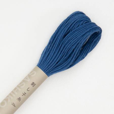 Sashiko Thread-- Olympus Sashiko Thread 22yd Cobalt Blue