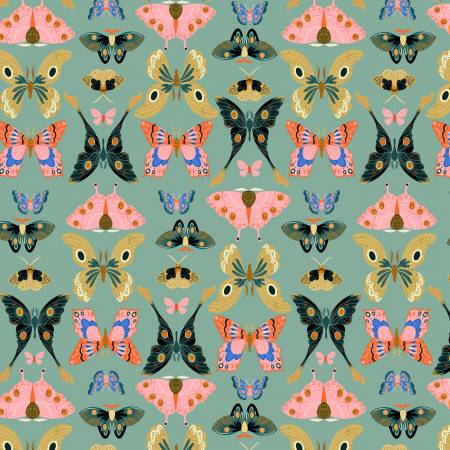 Pasture Butterflies -- Flora & Fauna by Faye Collection -- Dear Stella