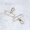 Four 2in Rectangle Rings Nickel -- Sallie Tomato