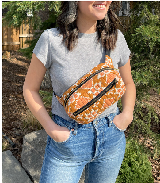 Advanced Beginner/Intermediate Bag Making Class --- Emerson Crossbody Bag