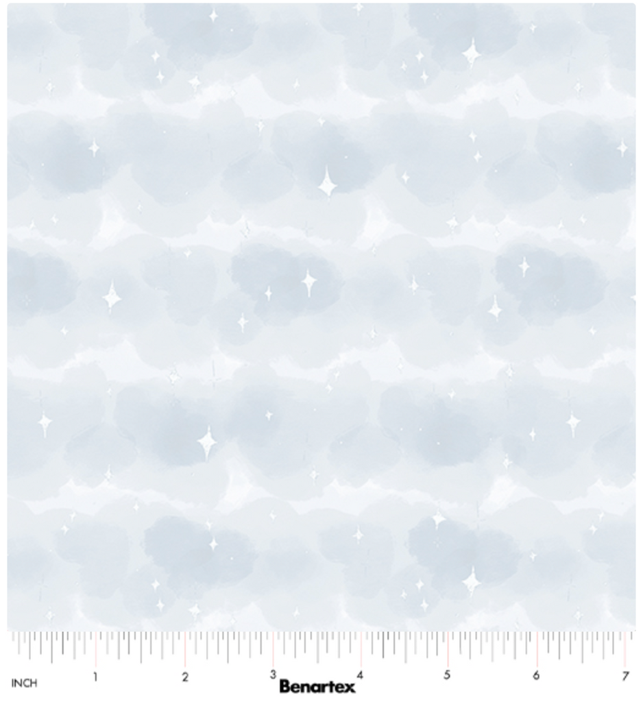 Mystic in White -- Spellbound by Marin Sutton -- Benartex Fabrics