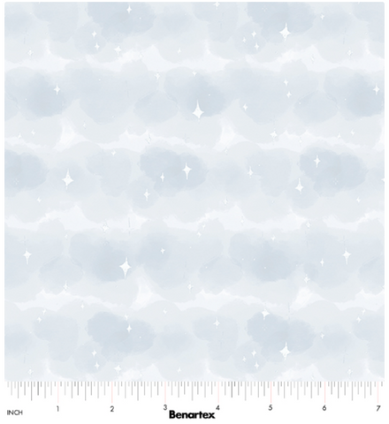 Mystic in White -- Spellbound by Marin Sutton -- Benartex Fabrics