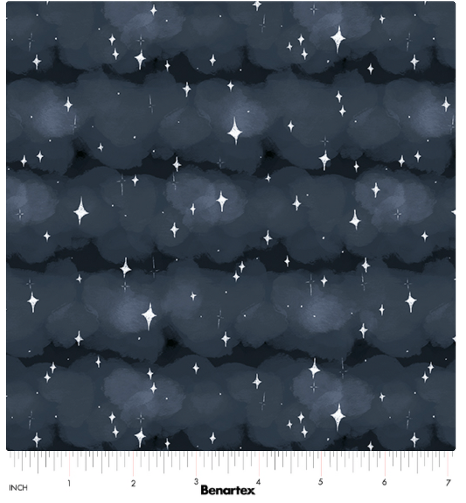Mystic in Black -- Spellbound by Marin Sutton -- Benartex Fabrics