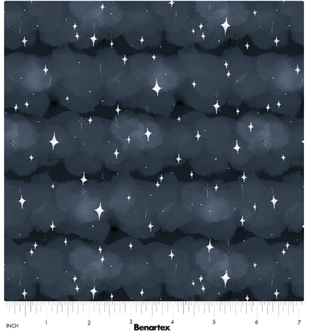 Mystic in Black -- Spellbound by Marin Sutton -- Benartex Fabrics