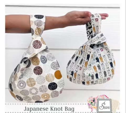 Japanese Knot Bag -- Sewn Wyoming
