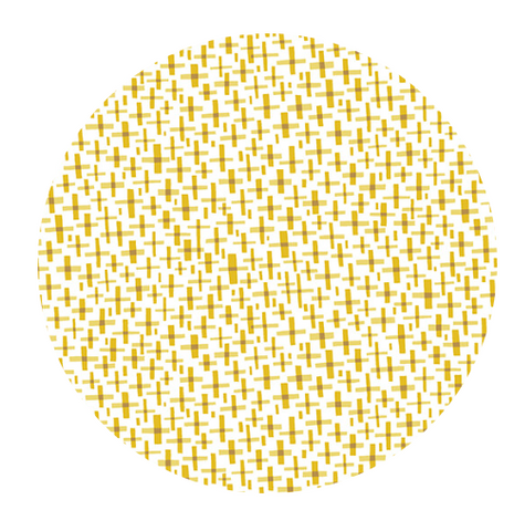 Isla in Yellow -- Blooming 2 by WOLFF PAPER -- Benartex Fabrics