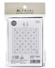 Sashiko sampler Traditional Design Kamon -- Emma Creation