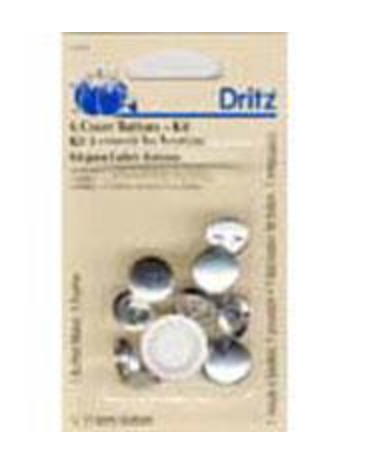 Cover Button Kit 5/8" Sz 24