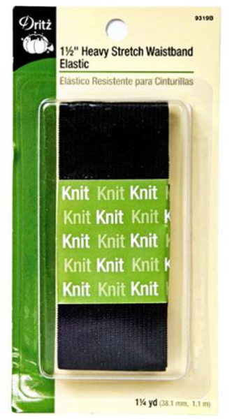 Heavy Strtch Waistband 1½x1¼yd-- Dritz
