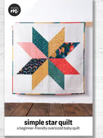 Simple Star Quilt - by Studio M Squared  Paper Sewing Pattern