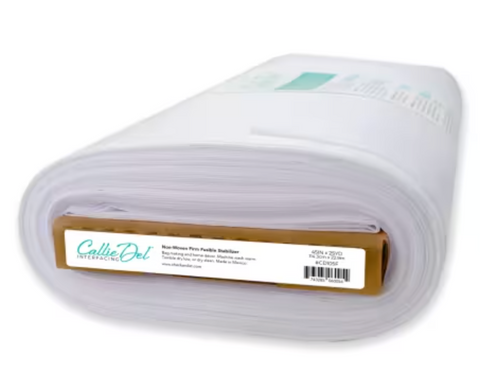 Non-Woven Firm Fusible Stabilizer 45in wide -- Callie Del